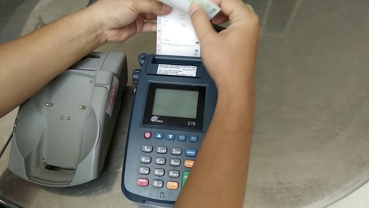 Dịch vụ rút tiền thẻ tín dụng quẹt thẻ POS lãi suất thấp