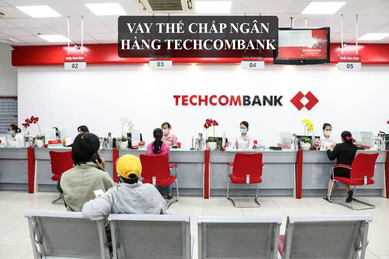 Thủ tục vay sổ hồng Techcombank
